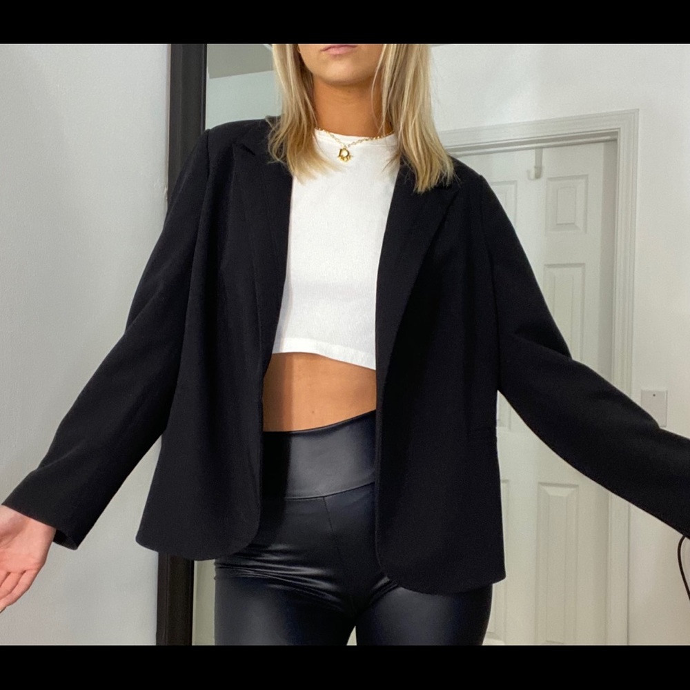 Oversized Black Blazer